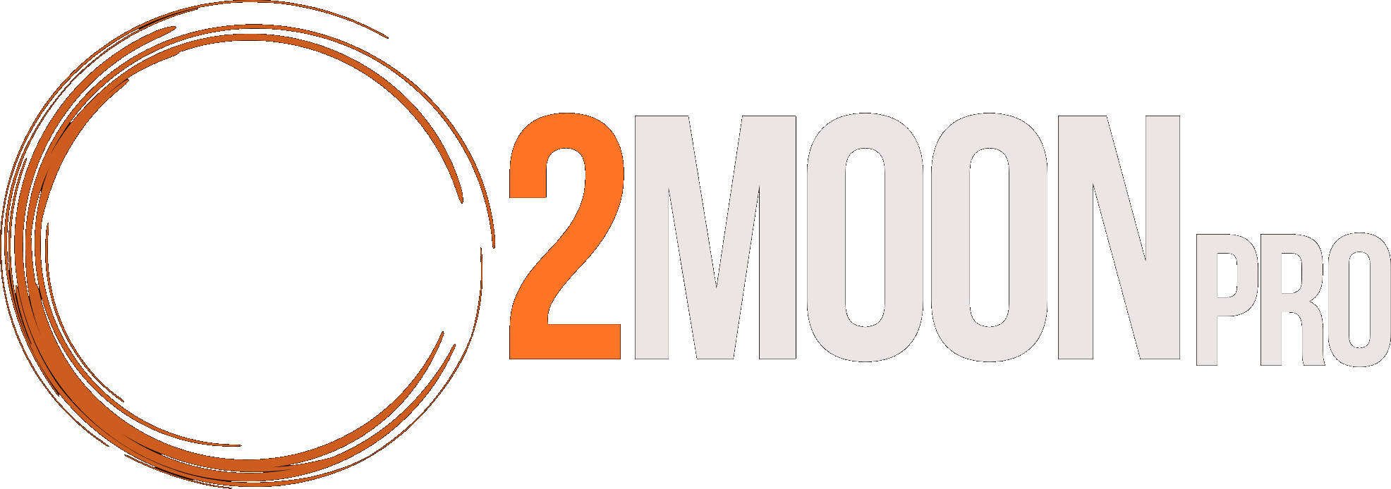 2 Moon Pro Large Logo Transparent